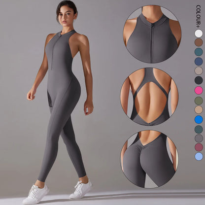 Women Bodysuits Tummy Control Butt Lifting Sports Shapewea Fitness Sports Bodysuit Yoga Suit Women'S Gym Pushup Workout Clothes